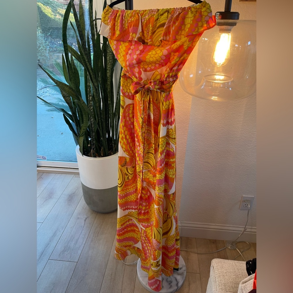 One of a kind Trina Turk maxi dress from Banana Republic!